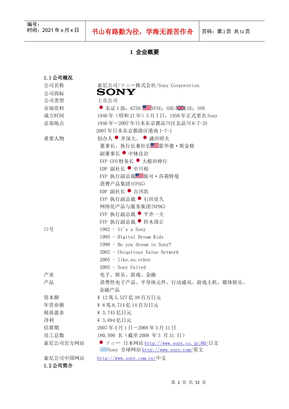 人力资源-2022SONY公司档案-打印版_第3页