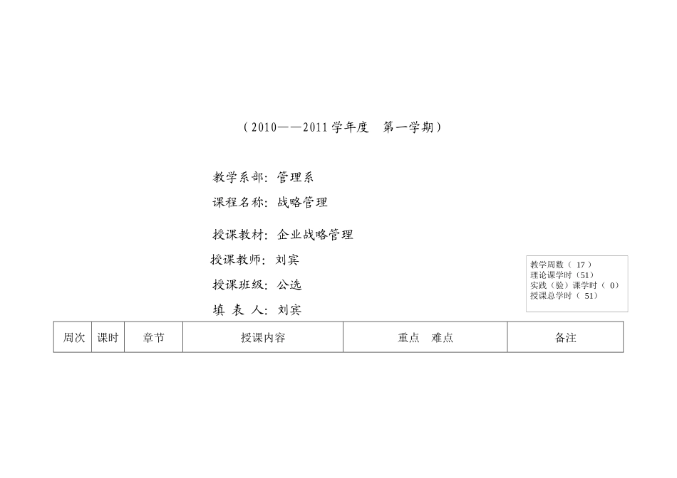某学院授课计划表_第2页