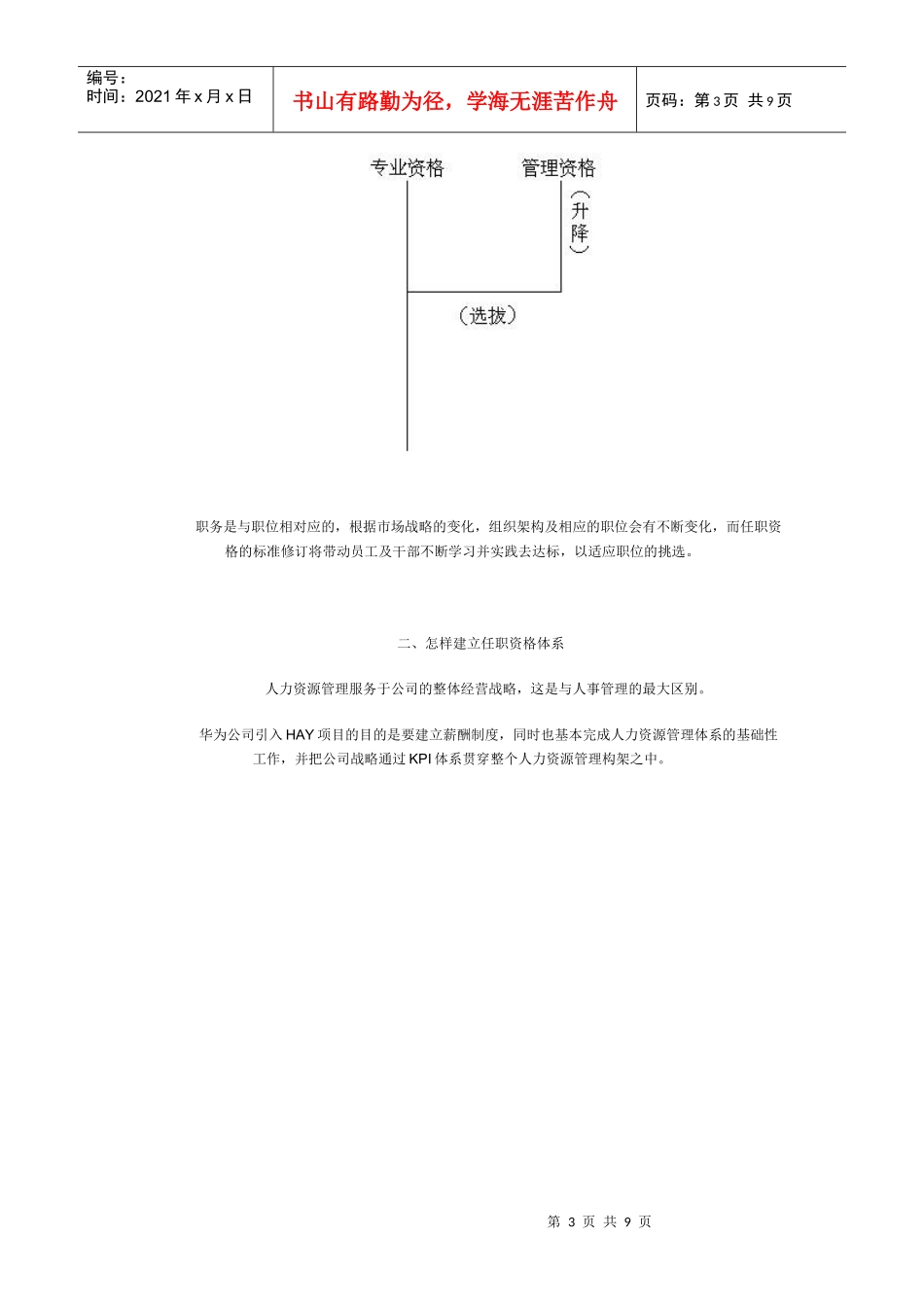 华为公司任职资格体系概述_第3页