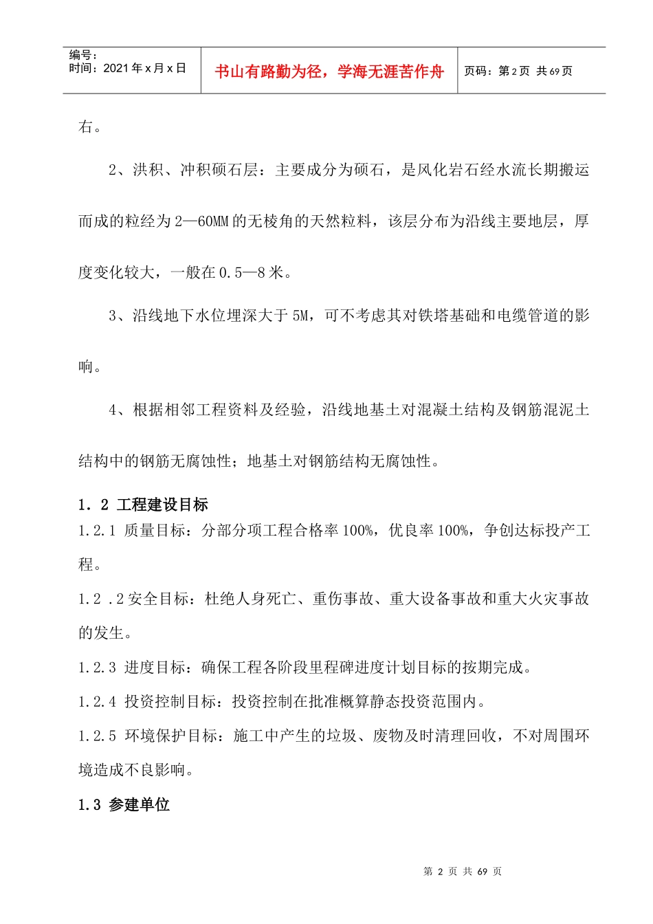 人力资源-202235kV线路监工程理规划_第2页