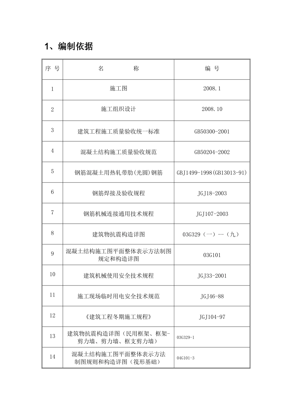 钢筋施工方案9_第1页