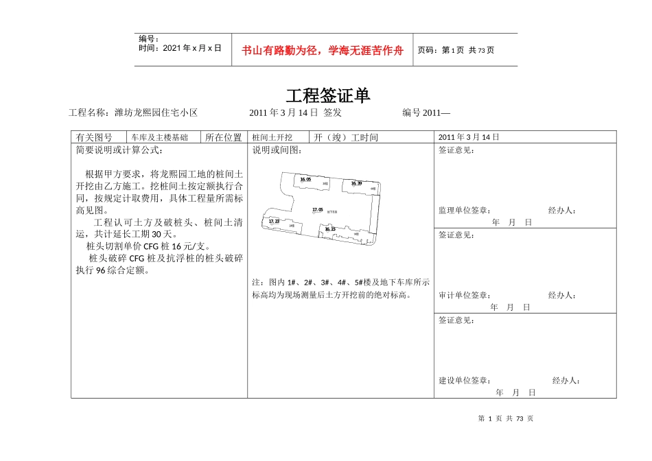 工程签证培训资料(doc 54页)_第1页