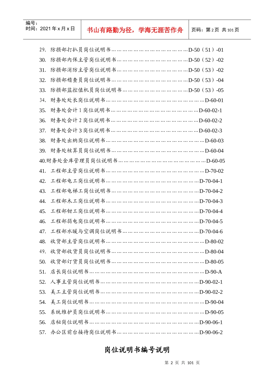 家乐福岗位说明书(一)_第2页