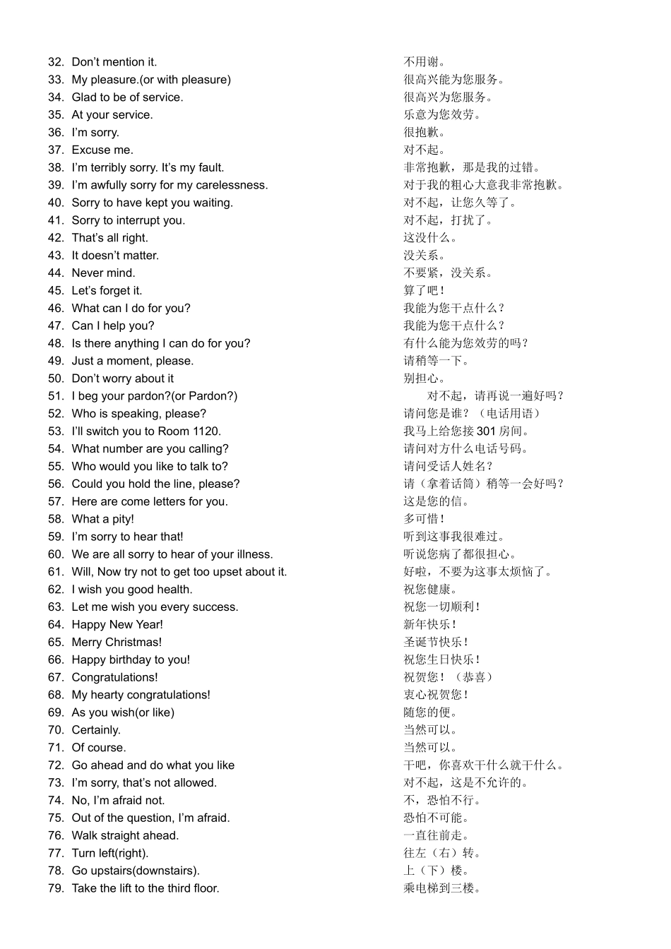 服务英语500句_第2页