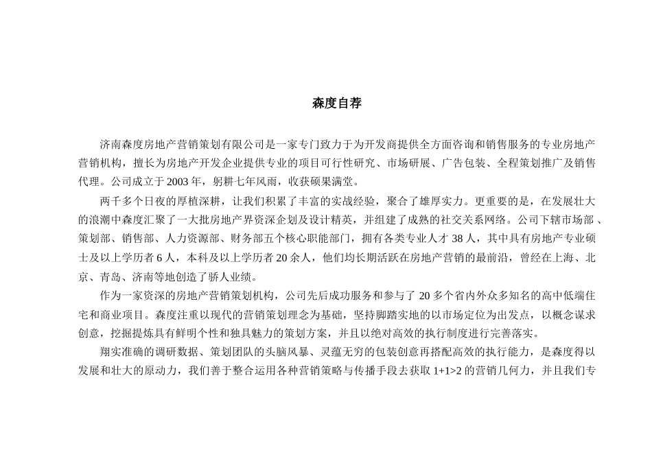 聊城市冠县房地产营销策划提案_第2页