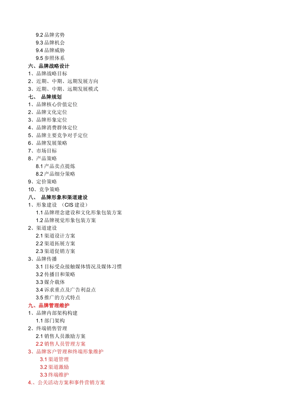 某时尚休闲品牌服饰市场推广策划书_第2页