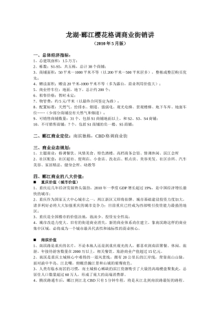 某地产郦江商业销讲(修改)
