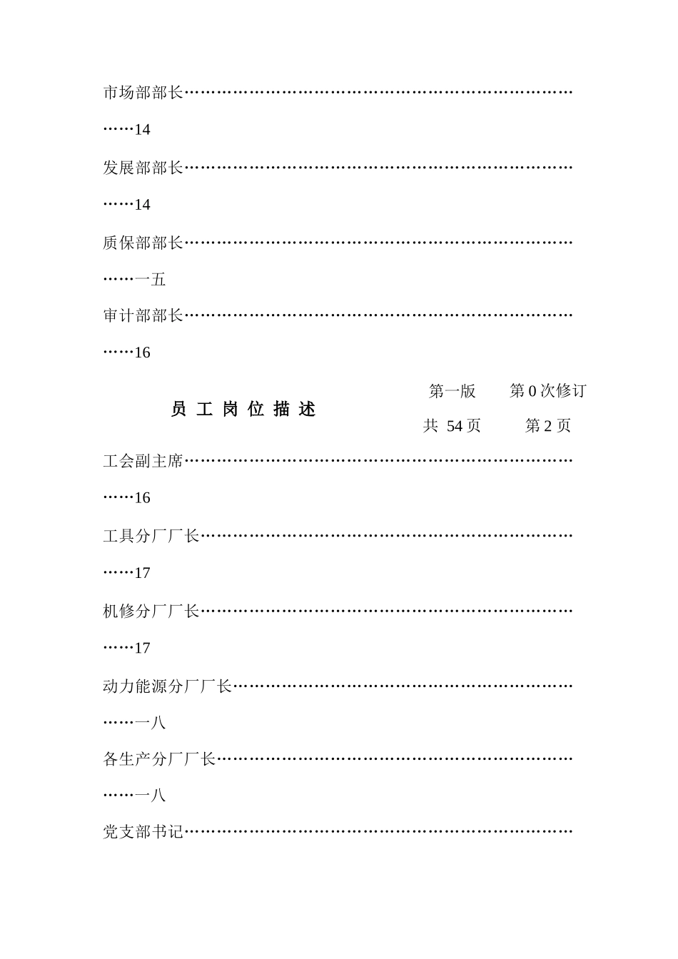 公司员工岗位描述全集_第3页