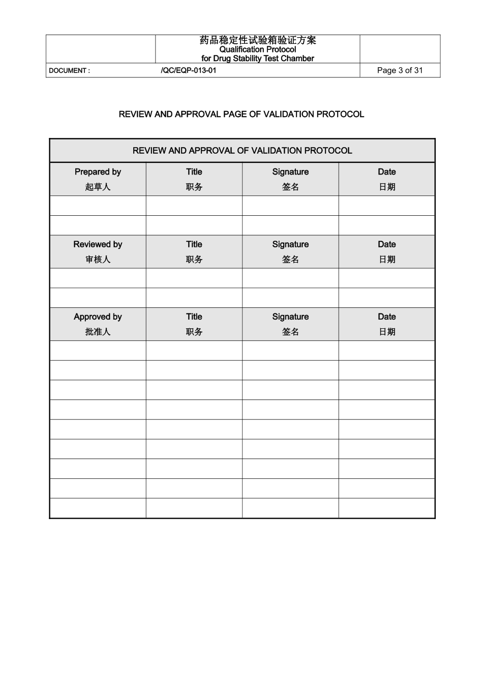 人力资源-2022QCEQP—加速稳定性试验箱验证方案_第3页