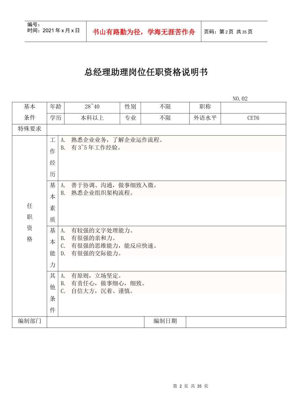 任职资格附表_第2页