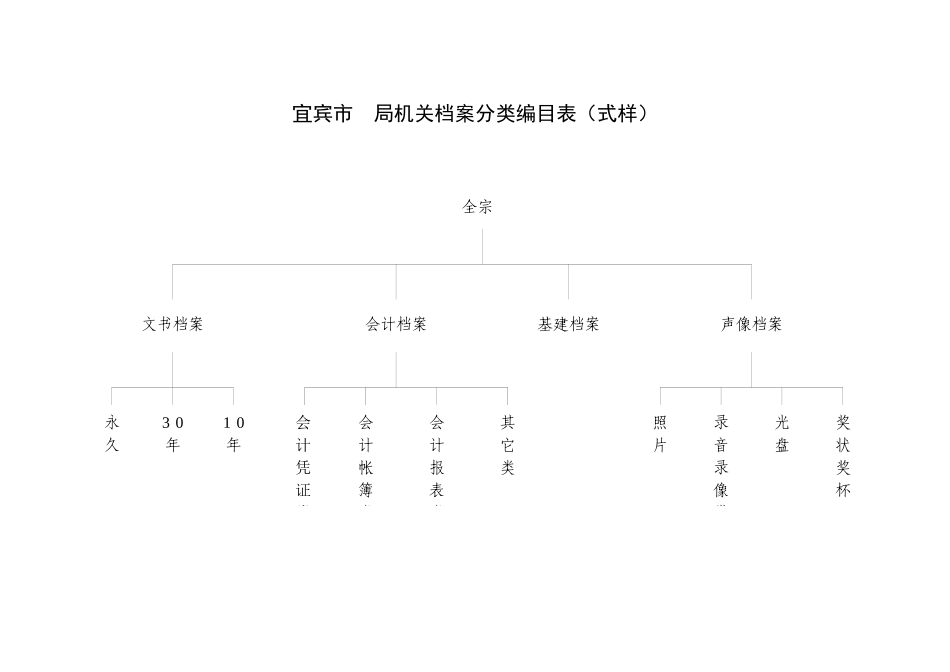宜宾市档案分类大纲_第3页