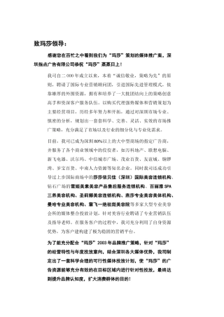 某年度美容品牌媒体推广与市场分析