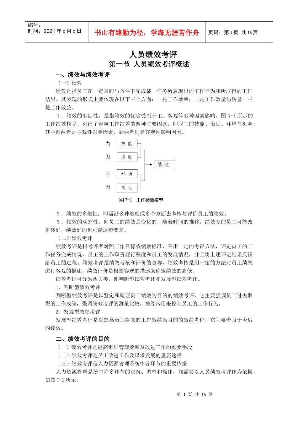 人员绩效考评概述_第1页