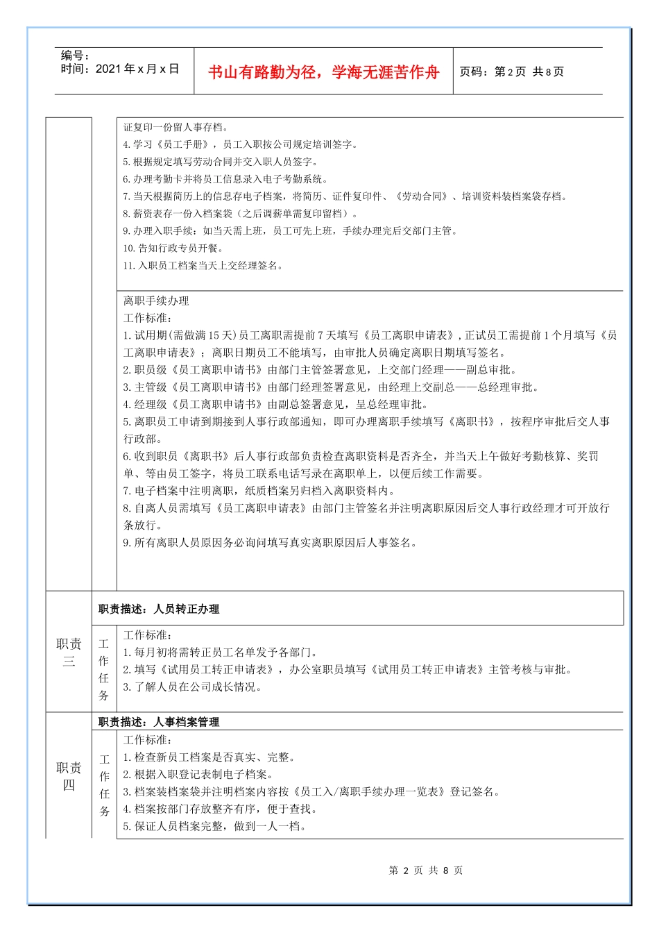 工作职责分解_第2页