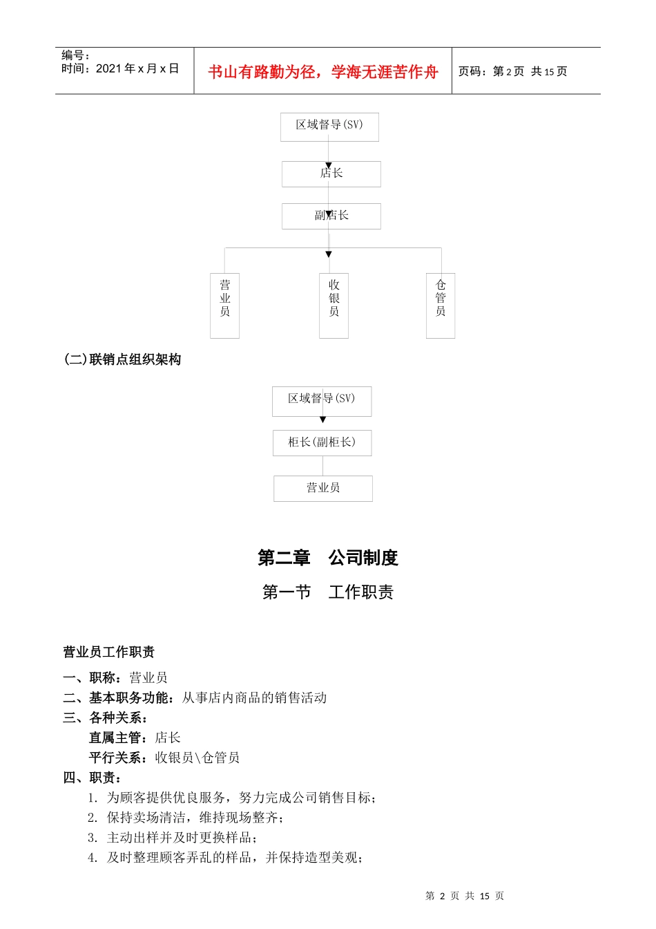 人力资源-2022ADIDAS专卖店员工手册_第2页
