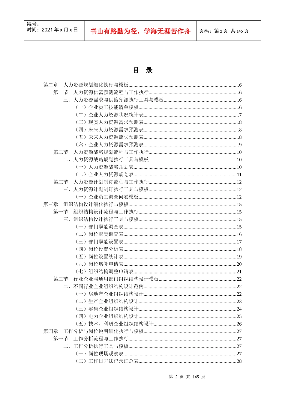 《人力资源管理工作细化执行与模板(第2版)》(配套光盘)_第2页