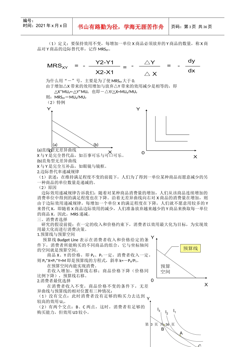XXXX年河北银行招聘西方经济学理论_第3页