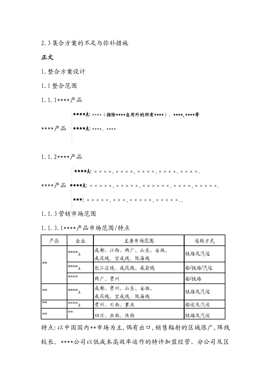 某某集团公司营销整合设计方案_第2页