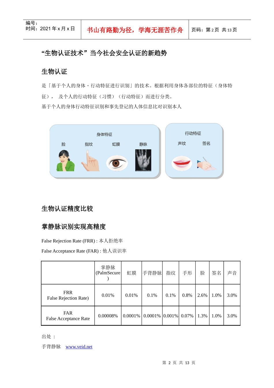 XXXX掌静脉门禁考勤机_第2页