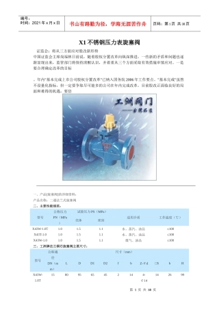 不锈钢压力表旋塞阀