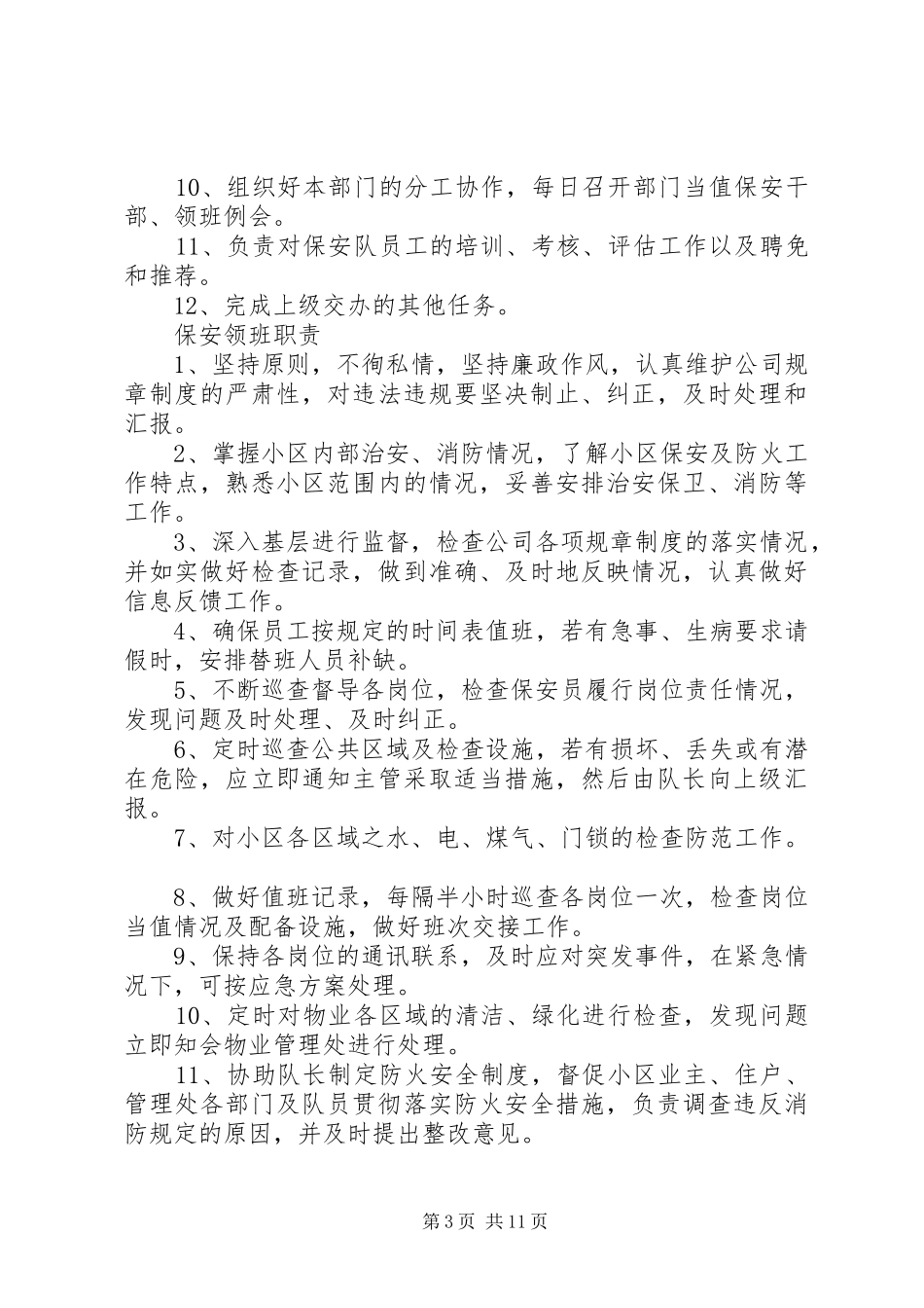 XX年队长工作计划4篇_第3页