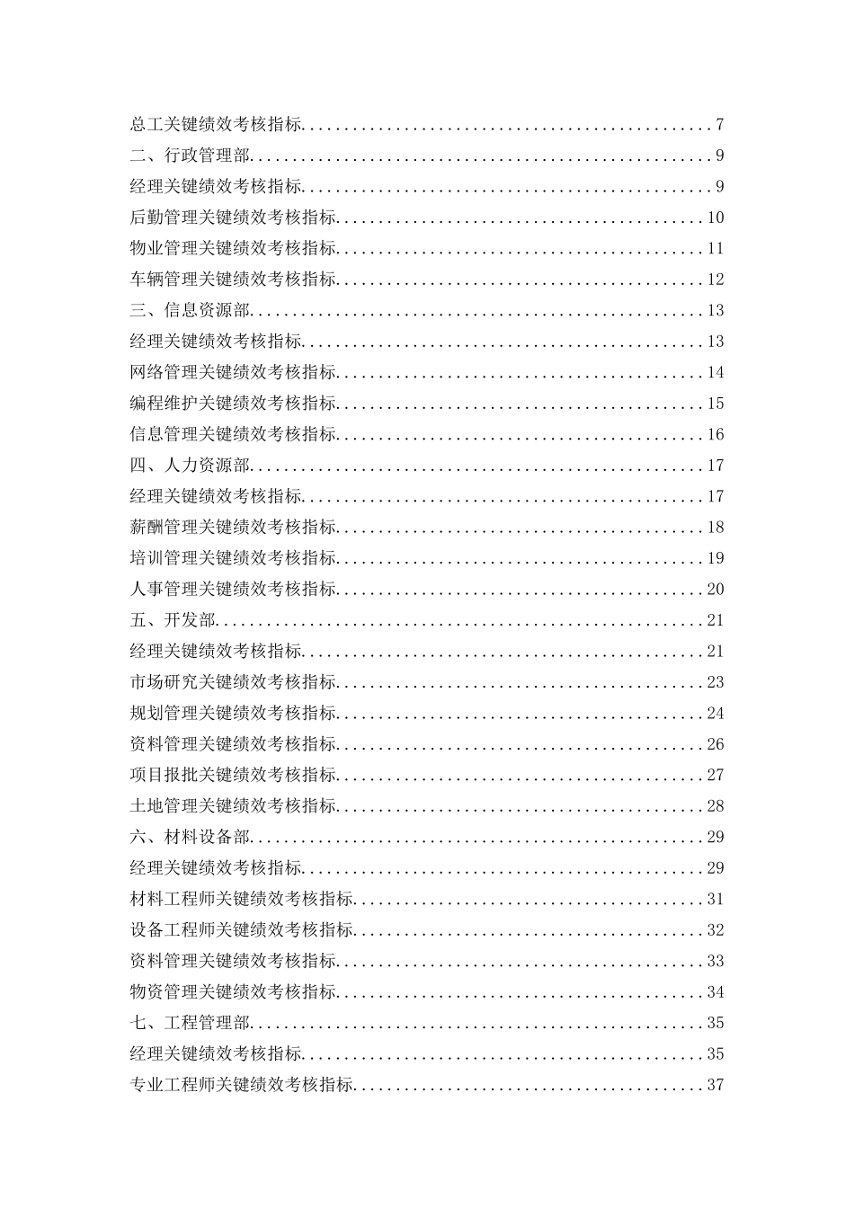 北京鲁艺房地产--关键绩效考核指标0814_第2页