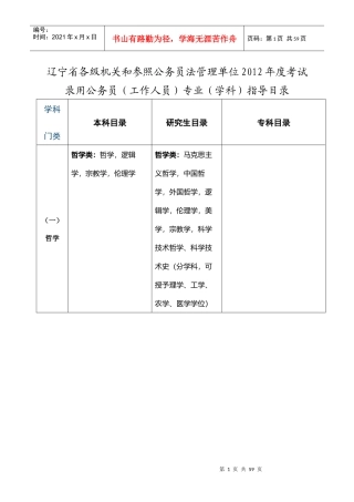 各级机关和参照公务员法管理单位XXXX年度考试录用公务员(工作人员