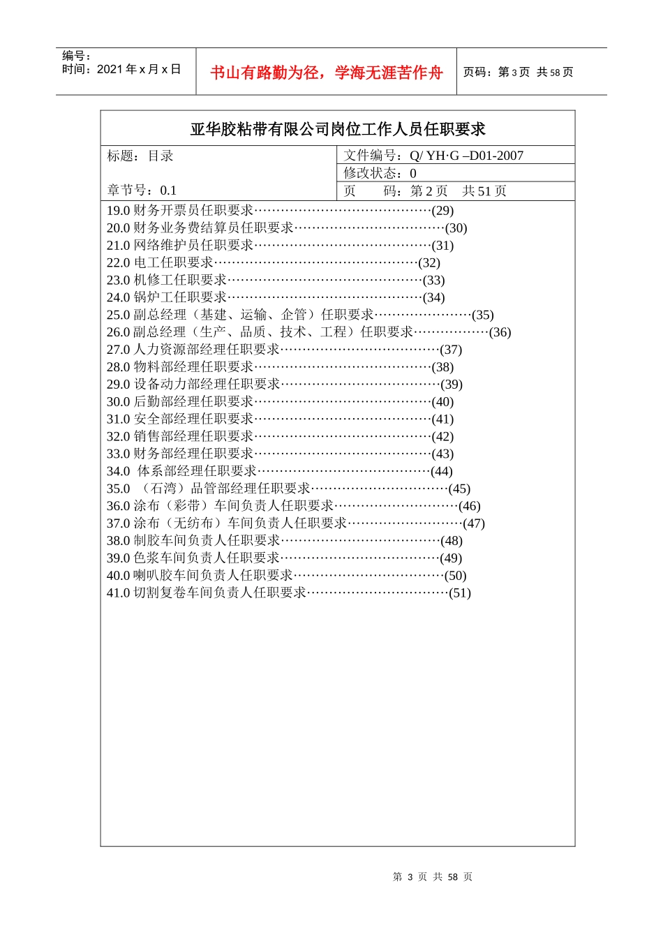 岗位工作人员任职要求_第3页