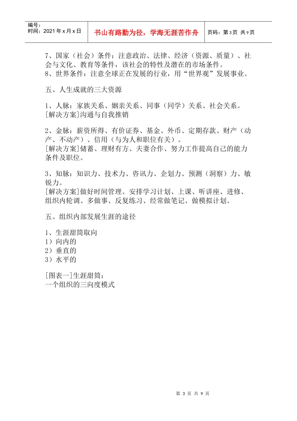 如何做好职业生涯规划(1)_第3页