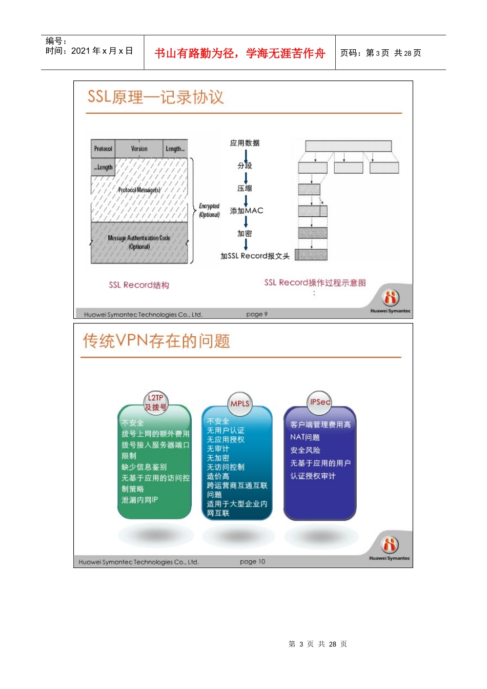 华为赛门铁克HSCSA-Security认证培训网络课程 SSL VPN_第3页