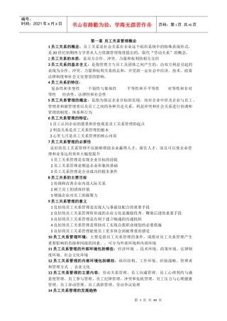 人力资源-202230466员工关系