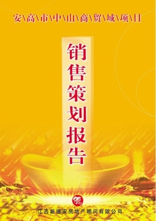 某商贸城项目营销策划报告