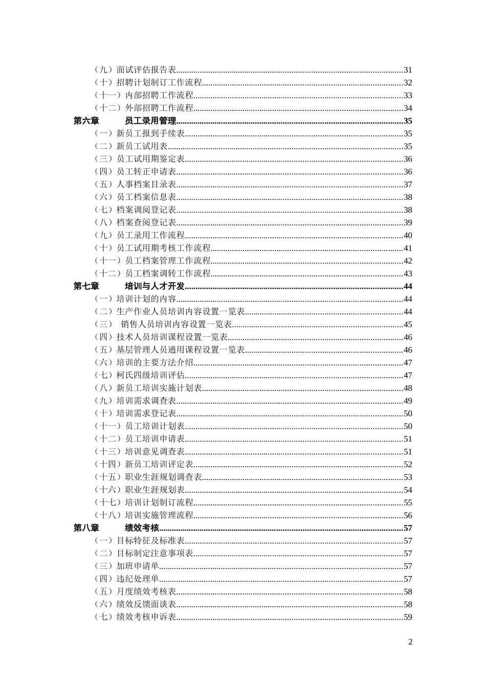 人力资源测评表_第2页
