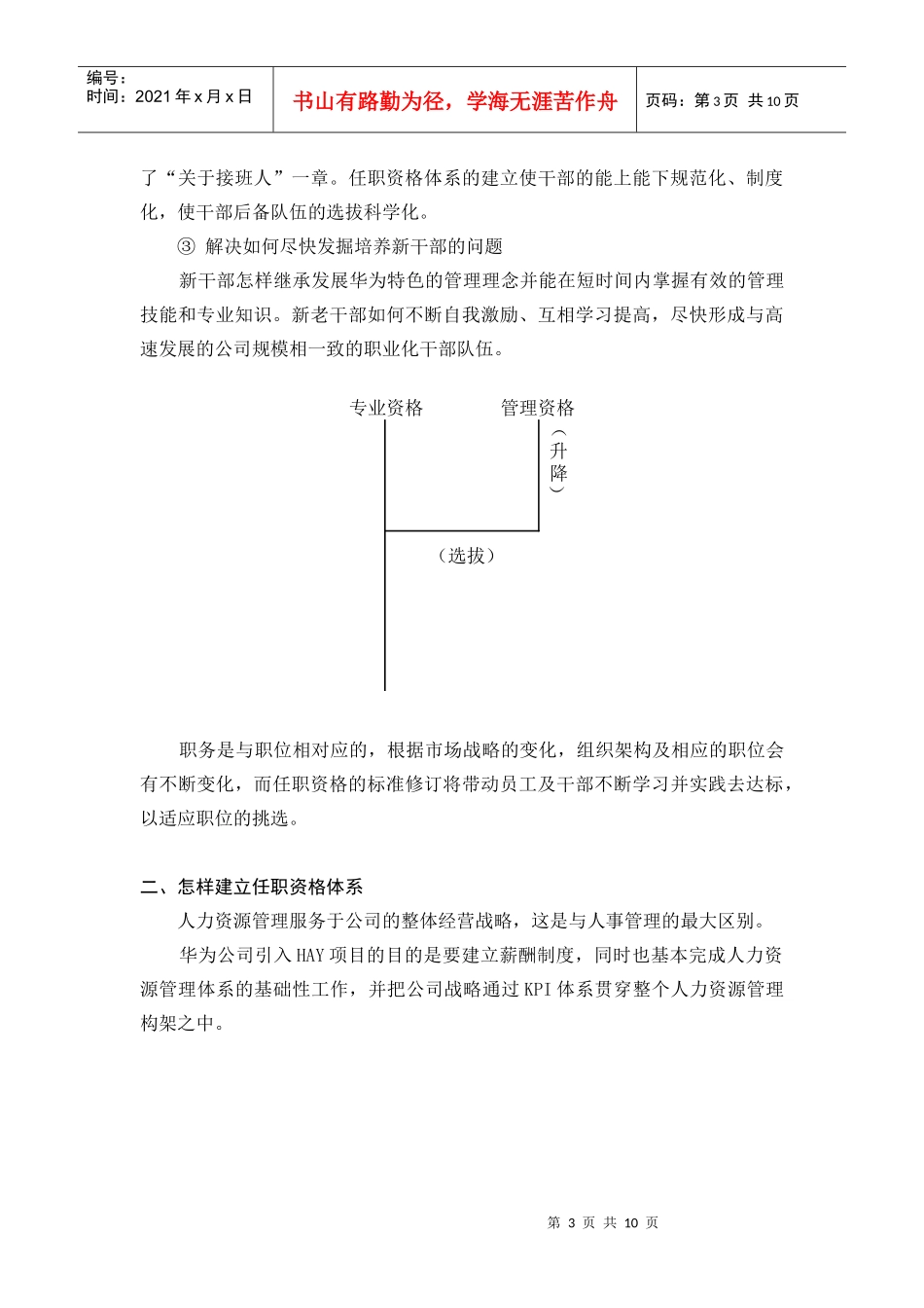 华为任职资格管理体系概述(豆世红)_第3页