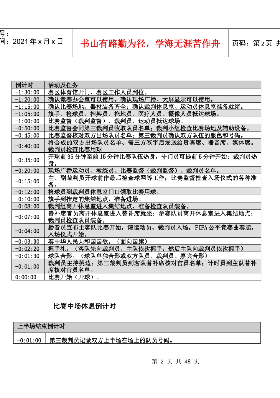 室内五人制裁判员工作手册(新)_第2页