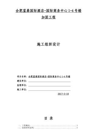 蓝鼎施工方案