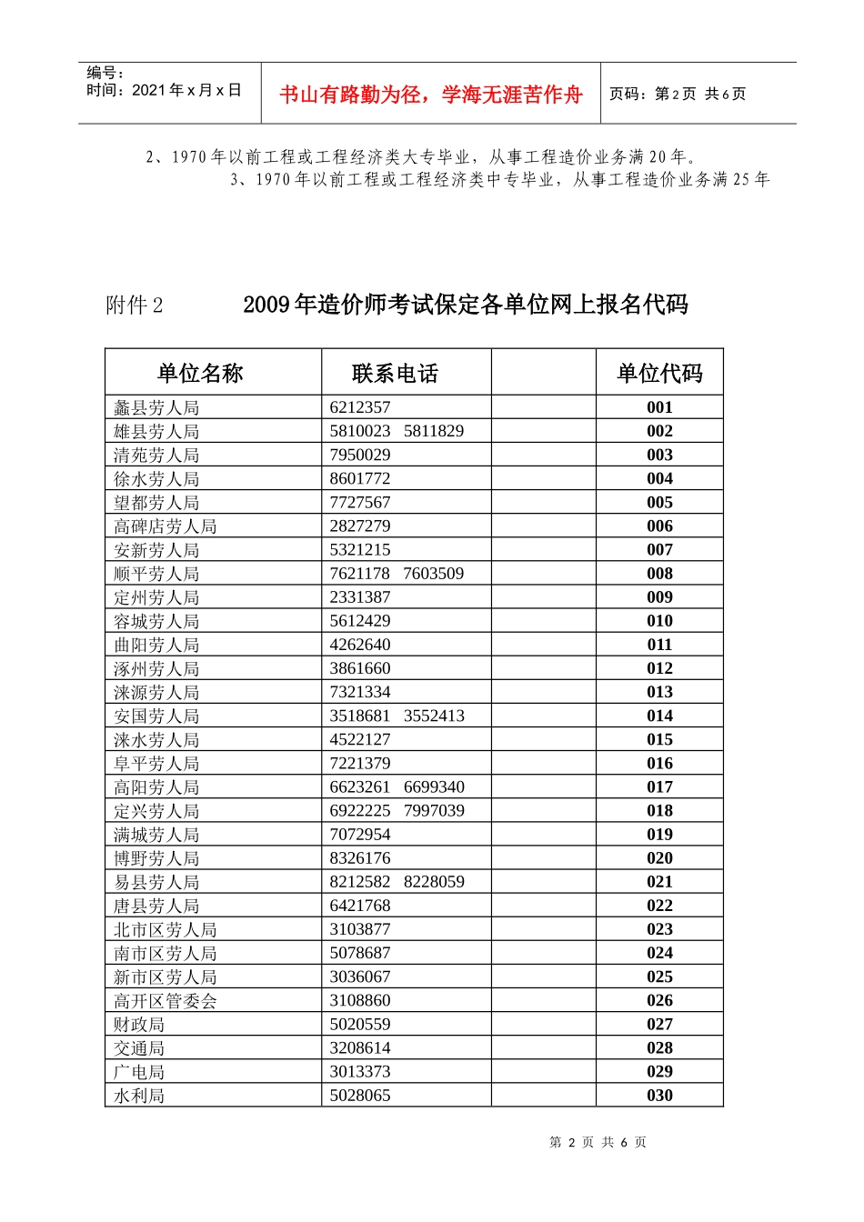保定市人事局人事考务中心_第2页