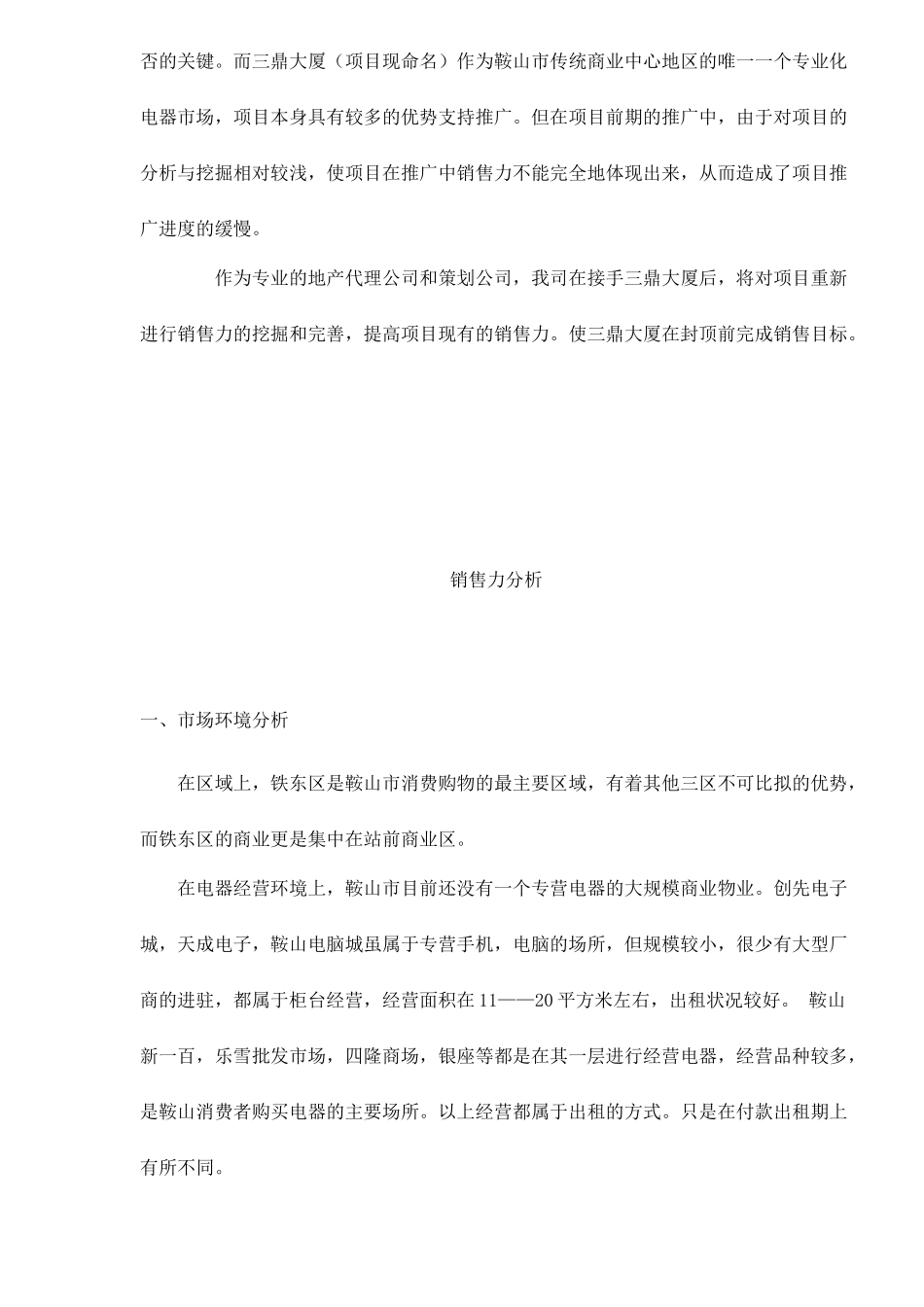 鞍山某电器城营销推广策划方案_第2页