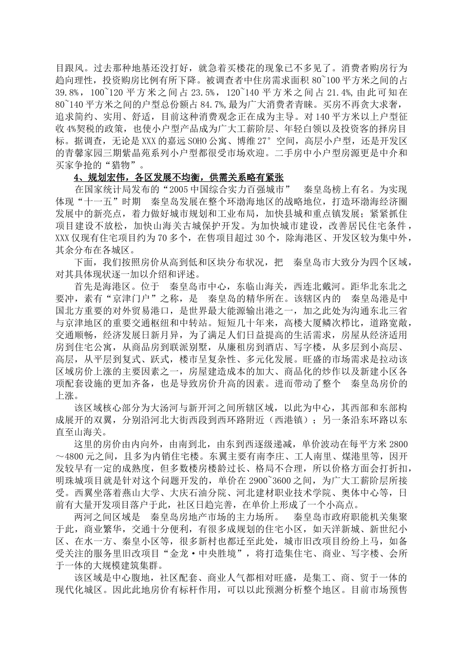 秦皇岛房地产市场总体状况分析_第2页