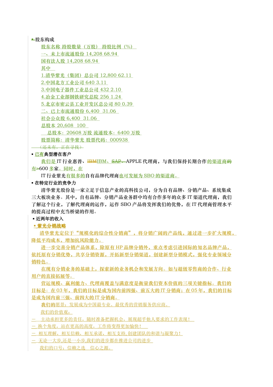 某公司分销产品事业部SAPBusinessOne计划书_第3页