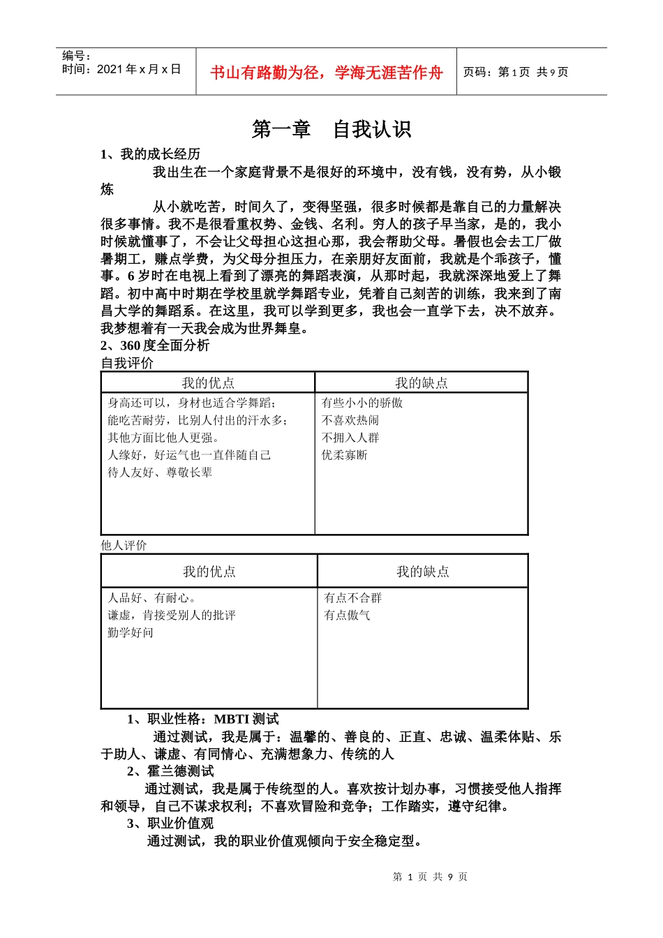 大学生职业规划(1)_第1页