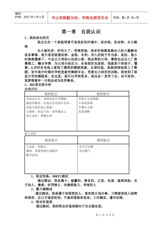 大学生职业规划(1)