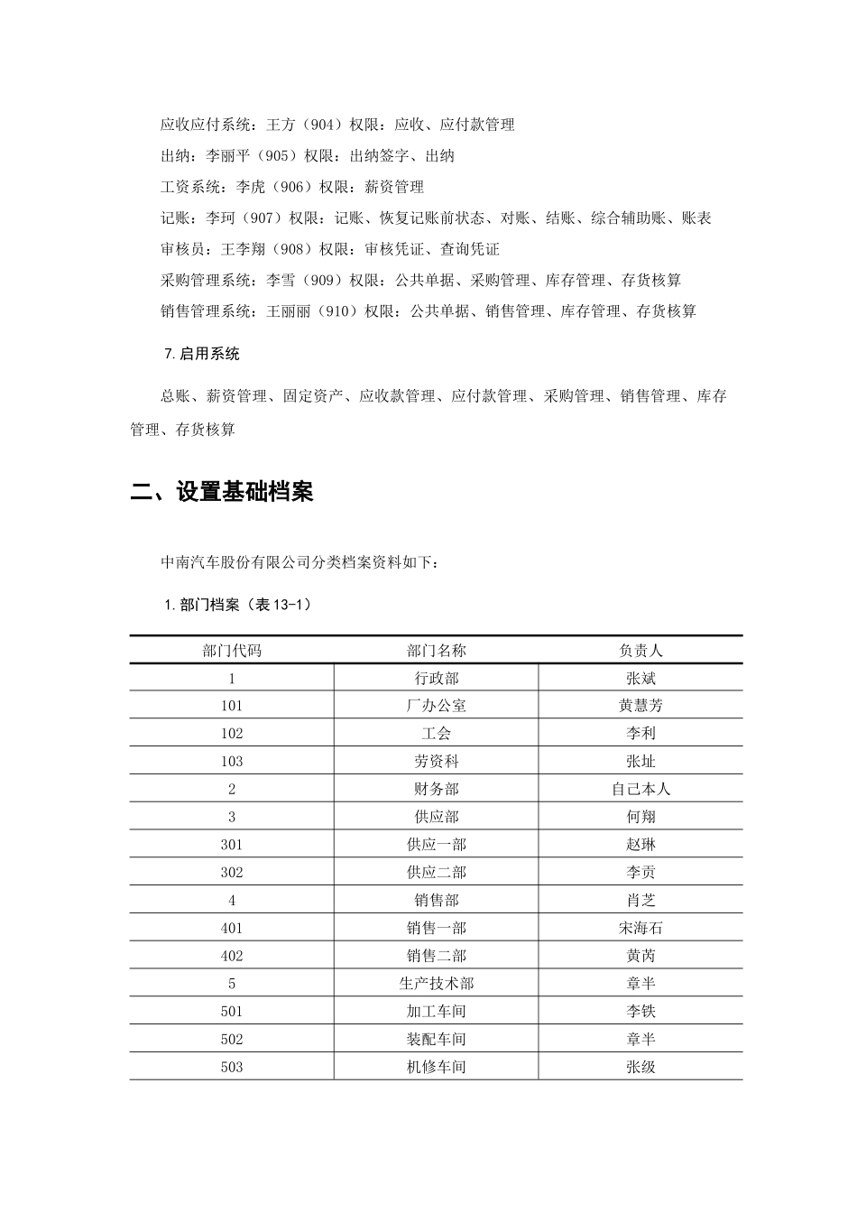财务业务一体化综合实验_第3页
