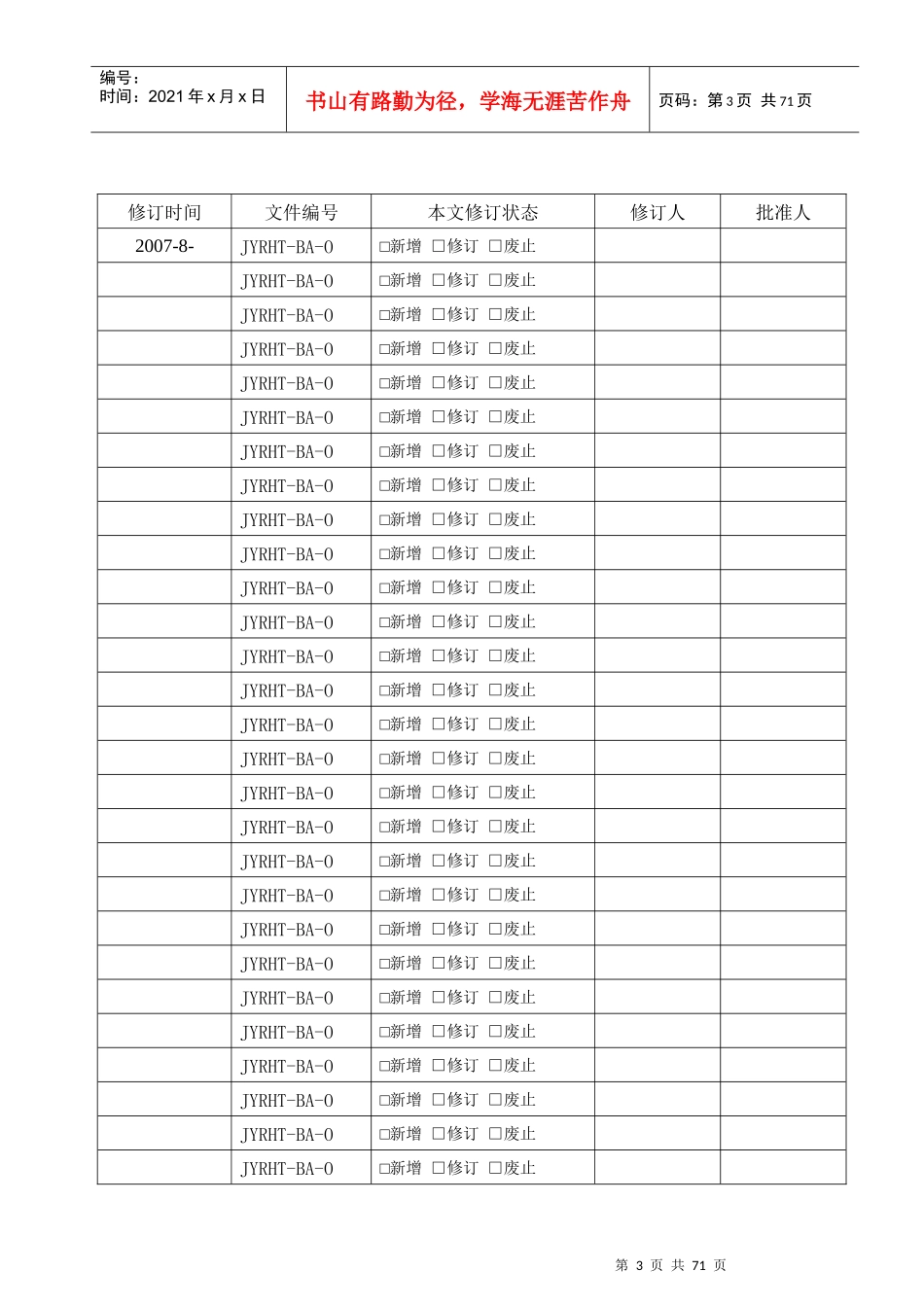 保安部工作手册(ISO精)97页_第3页