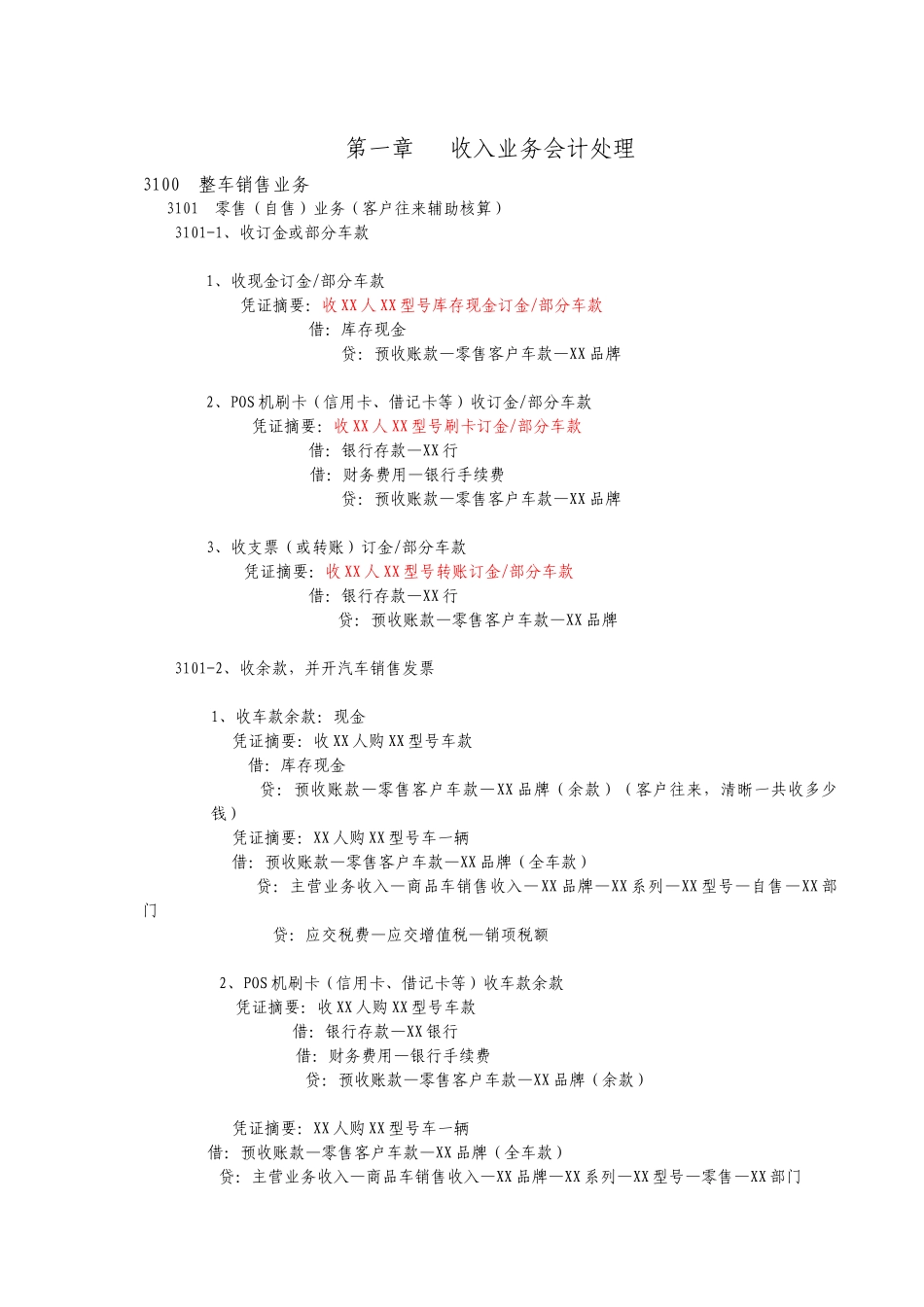 汽车4S店会计业务处理操作_第1页