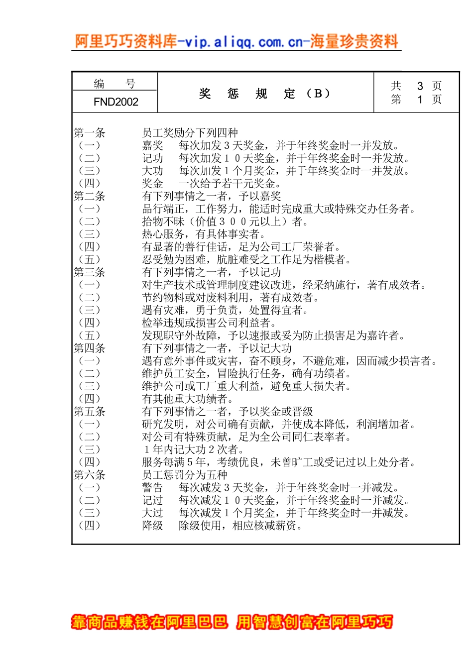 奖惩规定(B)_第1页