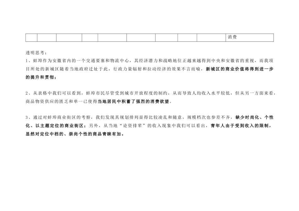 蚌埠商业街市场分析_第3页