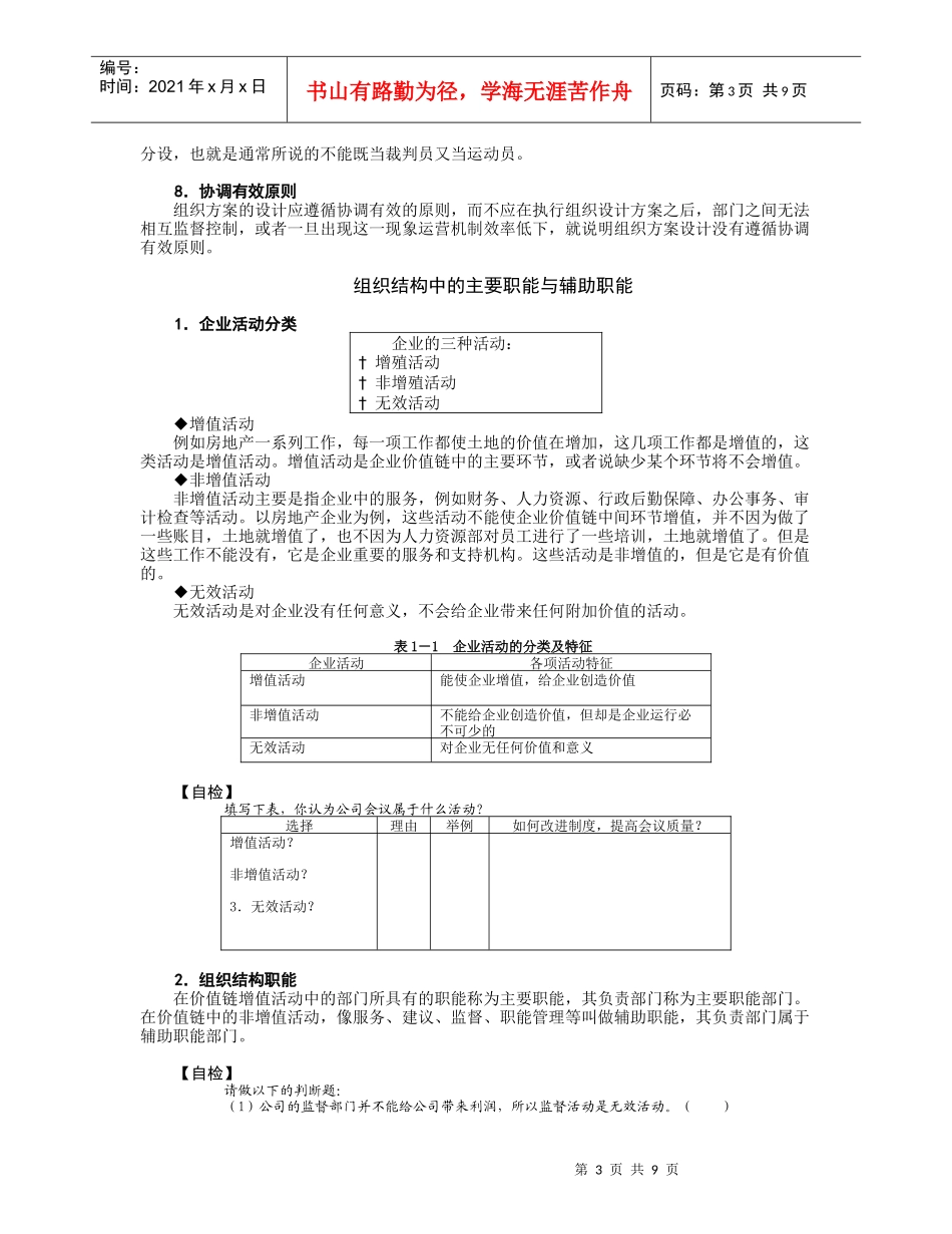 企业组织结构设计与部门职能划分_第3页