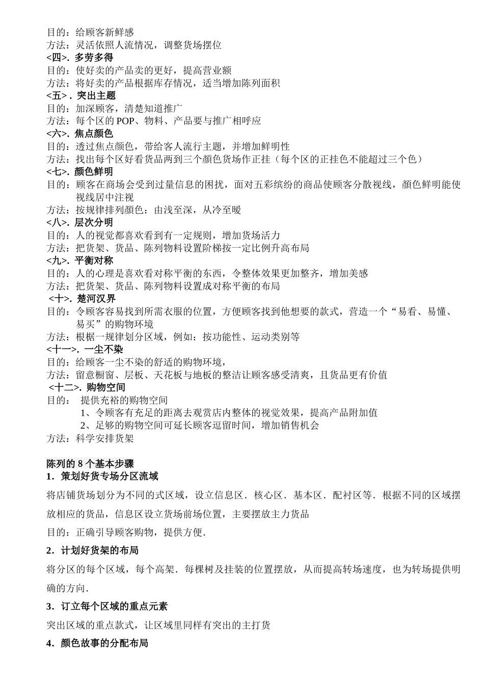 陈列标准手册_第2页