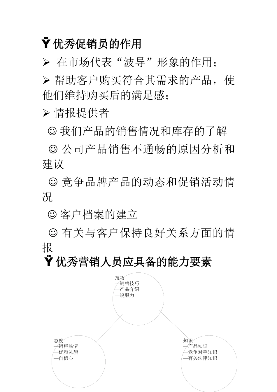 某销售公司促销人事管理知识培训_第3页